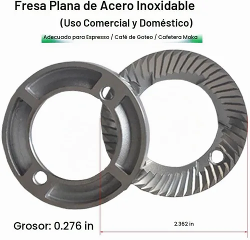 Vista 3 de Molinillo de rebabas eléctrico Molinillo de café Máquina de café con filtro 150W Máquina de café expreso