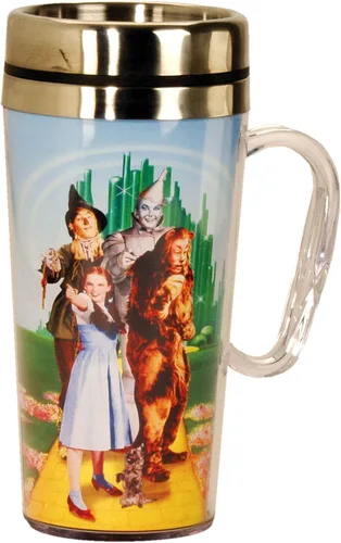 Vista 18 de Spoontiques - Taza de viaje aislada - Taza de café con logotipo de Batman - Regalo para amantes del café - Taza de café divertida - 14 oz - Negro