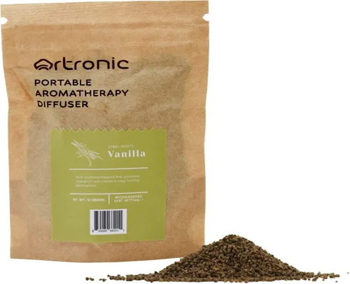 Vista 6 de Kit de iniciación de gránulos aromáticos compatibles con difusor de aromaterapia: lavanda, eucalipto, incienso, vainilla, rosa, madera de agar