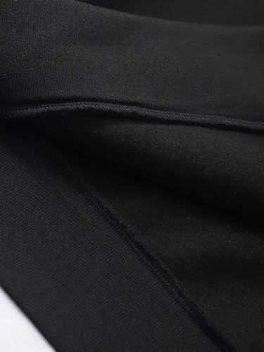 Vista 7 de Floerns Camiseta de manga larga con cuello redondo y forro térmico para mujer