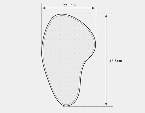 Vista 5 de LEBEAR - Almohadillas de silicona para mujer para cadera