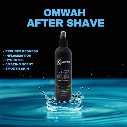 Vista 3 de OMWAH Colonia Barber After Shave 16.9 OZ. 16.9 fl oz