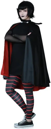 Vista 2 de Cosplay.fm Mavis Drácula Disfraz de Halloween para mujer con capa