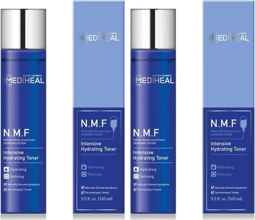Vista 5 de MEDIHEAL N.M.F - Tónico hidratante intensivo, marca coreana No.1 para el cuidado de la piel, 5.5 onzas líquidas (5.6 fl oz) Tónico estimulante ultra