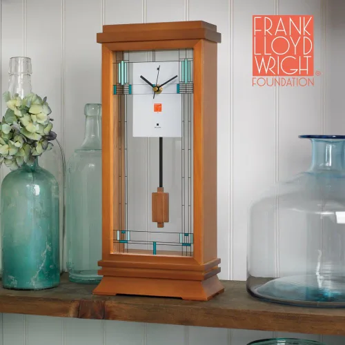 Vista 2 de Bulova B1839 Wilits Frank Lloyd Wright - Reloj de repisa