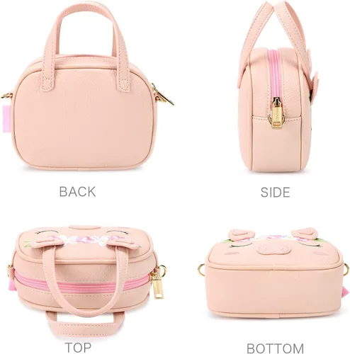 Vista 5 de mibasies Bolso para niñas pequeñas de 3 a 8 años