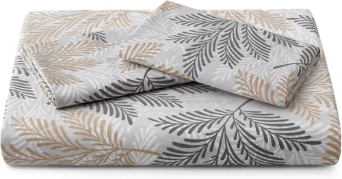 Vista 61 de Marina Decoration Juego de funda de edredón de 3 piezas con 2 fundas de almohada, diseño de rayas negras y grises, tamaño doble/matrimonial