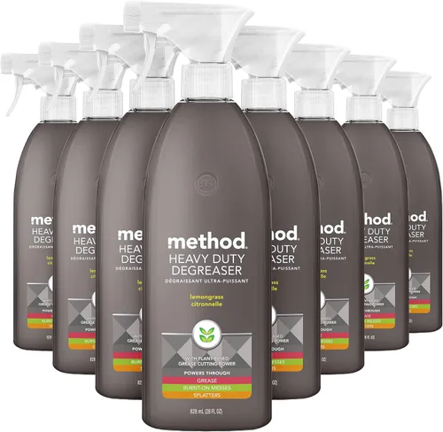 Vista 11 de Method Desengrasante de Servicio Pesado, Aroma a Hierba de Limón, Limpiador de Horno y Limpiador de Superficie de Estufa, Botella de Spray de 28 Oz