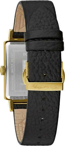 Vista 3 de Bulova Reloj de cuarzo Frank Lloyd Dana-Thomas House para hombre Oro Frank Lloyd Wright Dana-Thomas House - Reloj de pulsera de acero inoxidable