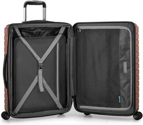 Vista 5 de Traveler's Choice Policarbonato Archer, Naranja, Archer - Equipaje expandible de policarbonato con ruedas giratorias