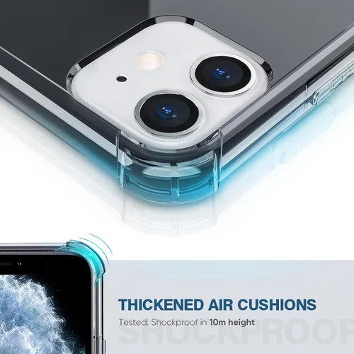 Vista 6 de ORIbox - Funda compatible con iPhone 11, con 4 esquinas y protección a prueba de golpes