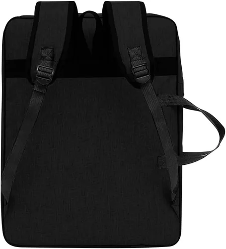 Vista 5 de PENINSULA LOVE Portafolio de arte 8K Bolsa de transporte impermeable para artistas, bolsa de mano portátil para artistas, bolsa de almacenamiento