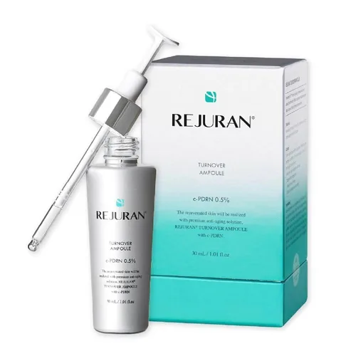 Vista 10 de REJURAN® Dual Effect Ampoule 10mL Travel Size, DOT DUAL c-PDRN® Korean Face Serum, Portable Skincare Ampoule for Hydration, Firming, Wrinkle Care &