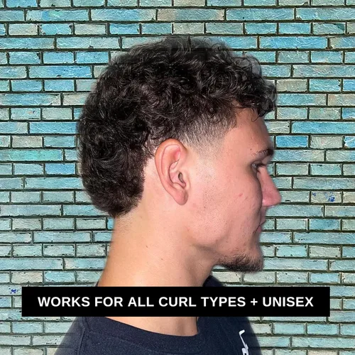 Vista 7 de CURLCRUSH Champú Anti-Frizz Cabello Rizado 8 oz
