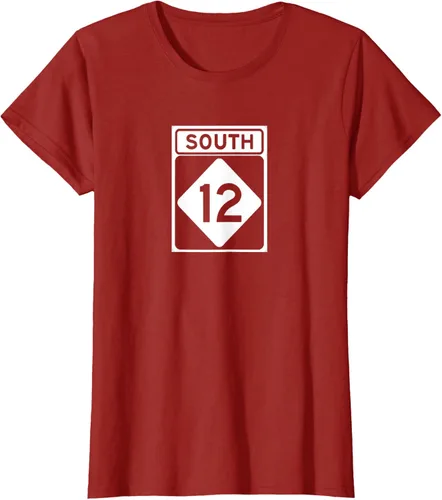 Vista 47 de Highway 12 South NC Outer Banks North Carolina Hwy - Camiseta, Negro, S