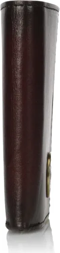 Vista 3 de Trifold de bala marrón para hombre