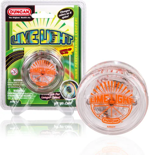 Vista 10 de Duncan Toys Limelight - Yoyó con luz LED, nivel principiante con luces LED, transparente y azul
