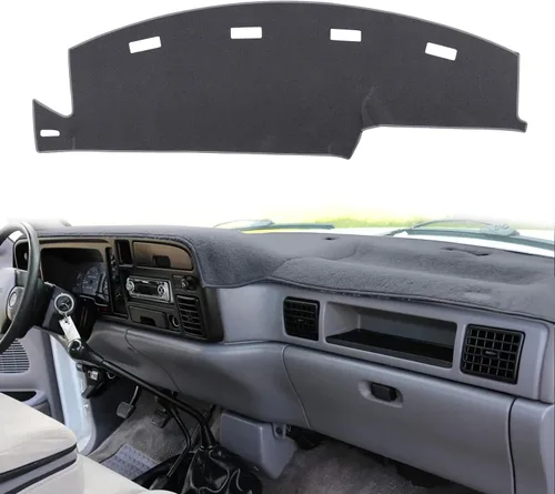 Vista 14 de Cubierta de salpicadero compatible con Dodge Ram 1500 2002-2005, 2500/3500 2003-2005 (beige)