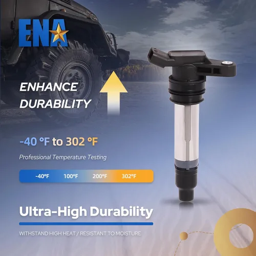 Vista 3 de ENA Juego de 6 bobinas de encendido compatibles con Volvo Land Rover LR2 S60 S80 V70 XC60 XC70 L6 3.0L 3.2L Turbo Reemplazo para 306842450 LR002954