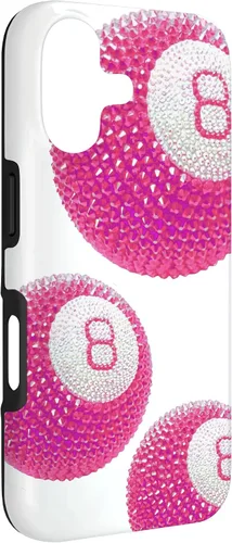 Vista 3 de Retro Lucky Disco 8 Ball for Women Case for iPhone 17