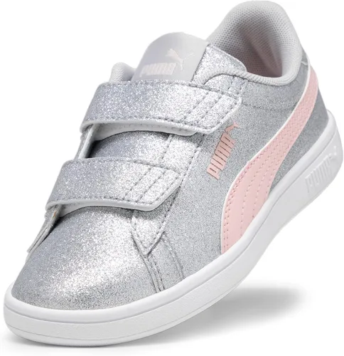 Vista 4 de PUMA Tenis unisex Smash 3.0 con velcro para niños