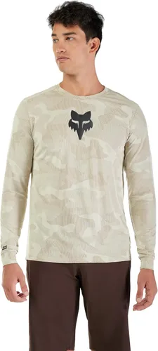 Vista 13 de Fox Racing Jersey Ranger Tru Dri LS para bicicleta de montaña para hombre Negro