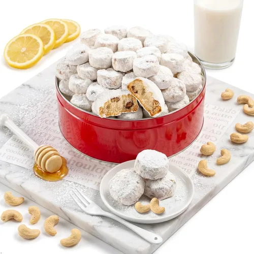 Vista 10 de DAVID'S COOKIES Galletas de mantequilla y nueces pecán Meltaways 907g