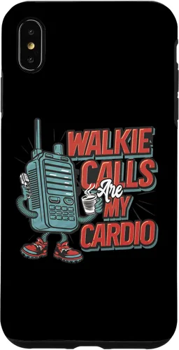 Vista 7 de Funda para profesor de educación especial retro para iPhone 15 Walkie Calls Are My Cardio