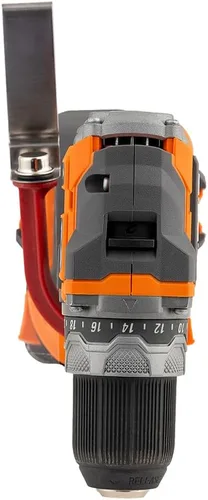 Vista 5 de Bucket Boss - Portaherramientas Meathook, bolsas - Serie original (54066), rojo