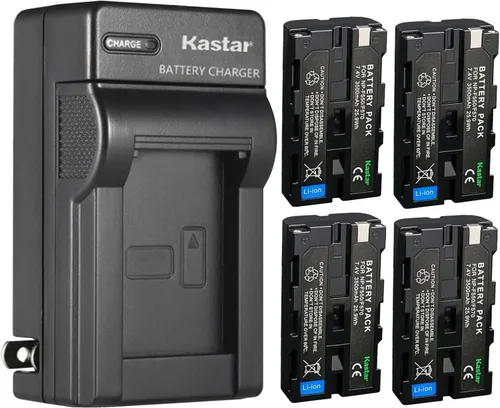 Vista 7 de Kastar Reemplazo del cargador de batería de pared de CA NP-F580 para Son L Series NP-F530 NP-F550 NP-F570 NP-F750 NP-F770 NP-F930 NP-F950 NP-F960