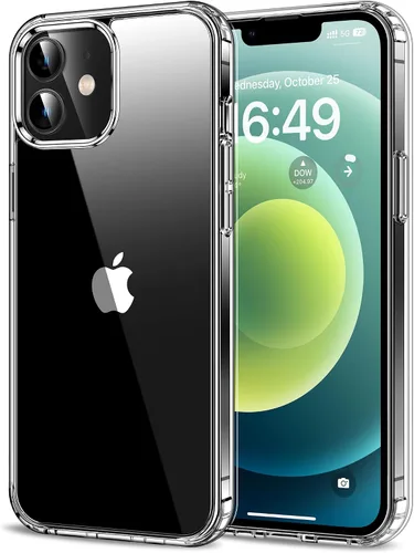 Vista 411 de HOOMIL Funda para iPhone 7 Plus/iPhone 8 Plus de 5.5 Pulgadas, sin amarillamiento, protección contra caídas, cubierta trasera dura transparente