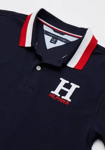 Vista 4 de Tommy Hilfiger Polo grande de manga corta mate para niño