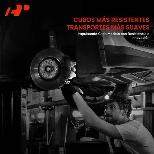 Vista 8 de Rodamiento de rueda trasera A-Premium y conjunto de cubo con 5 lengüetas Compatible con Subaru Forester 2014-2018, Impreza 2012-2021, Crosstrek