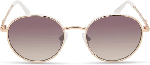 Vista 2 de GUESS Gafas de sol redondas clásicas para mujer