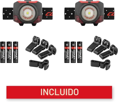 Vista 6 de Coast FL84 575 Lumen Dual Color Focusing LED Faro 2-Pack