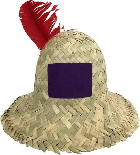 Vista 3 de Rubie's Costume Co Hillbilly- Sombrero de paja