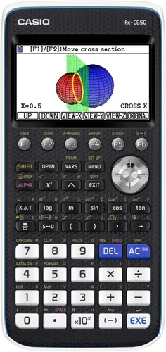 Vista 9 de Casio Fx-CG100 ClassWiz® Calculadora gráfica a color con gráfico 3D y Python Pantalla grande de alta resolución, funciones básicas y avanzadas