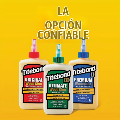 Vista 7 de Titebond 2403 8OZ Pegamento Rápido y Espeso, 8 oz, Transparente