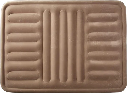 Vista 4 de Boyd Sleep Colchón de aire de camuflaje para acampar al aire libre con bomba expresa, cama de vinilo resistente, tamaño Queen