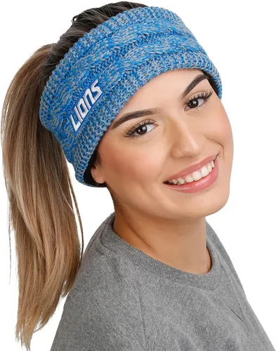 Vista 22 de FOCO Diadema de moda para mujer con logotipo de equipo de la NFL Gradiente impreso.