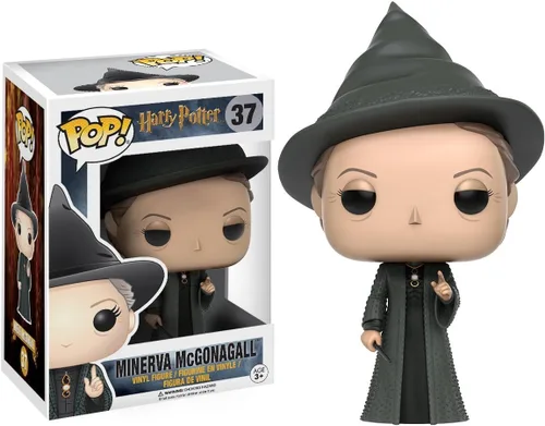 Vista 2 de Harry Potter - Professor Minerva McGonagall #37 Funko Pop! Figura de vinilo (paquete con funda protectora compatible con Pop Box), multicolor, 3.75