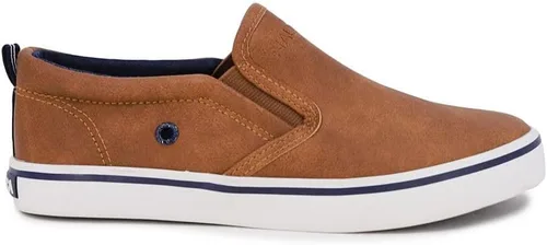 Vista 3 de Nautica Akeley - Tenis para niños sin cordones para jóvenes y niños (niños grandes, pequeños y bebés)