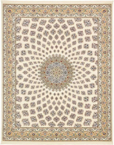 Vista 24 de Unique Loom Narenj Collection - Alfombra clásica con diseño de medallón texturizado tradicional, 3 x 5 pies, 1 pulgada, rectangular, color Azul