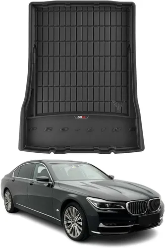 Vista 11 de OMAC Alfombrillas de carga premium para BMW Serie 7 E66 Sedan 2002-2008 TPE Negro