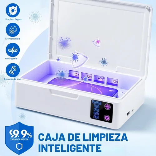 Vista 2 de Caja del limpiador de herramientas del clavo, con la carga USB