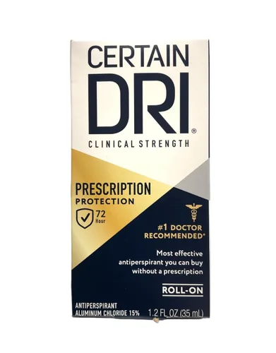 Vista 3 de Certain Dri Clinical Strength Antitranspirante Roll-On - 1.2 onzas, paquete de 2