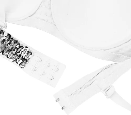 Vista 7 de Brasier brillante con purpurina para mujer, disfraz de baile para carnaval, festival, fiesta, club, ropa de club