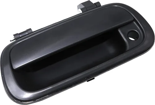 Vista 5 de Manija de puerta trasera exterior para maletero trasero 69090-0C030, repuesto negro liso para camioneta Tundra 2000 2006