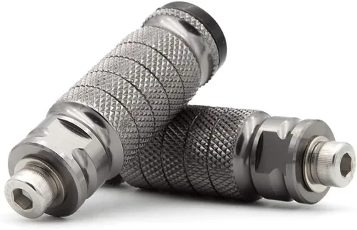 Vista 13 de Estriberas largas de motocicleta de 0.315 in para Benelli BN600 BJ600 TNT600 TNT125 TNT135, S1000RR HP4, BUELL XB9S XB12S XB9R XB12R, Ducati 749 999