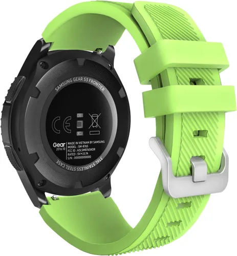 Vista 20 de Correa de reloj deportivo, marca MoKo, de silicona, para Samsung Gear S3, Negro